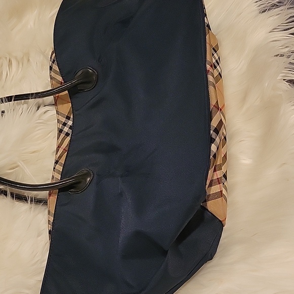 BURBERRY Blue Label Navy Tote w/Dust Bag - Picture 2 of 16